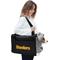 Show in main carousel: Littlearth Furry Fan Airline-Approved Dog & Cat Carrier Bag, Pittsburgh Steelers slide 2 of 6