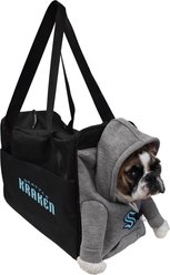 Littlearth Furry Fan Airline-Approved Dog & Cat Carrier Bag, Seattle Kraken