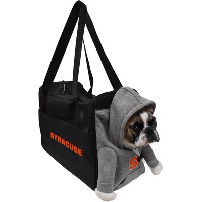 Littlearth Littlearth NCAA Furry Fan Airline-Approved Dog & Cat Carrier Bag, Syracuse Orange