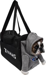 Littlearth Furry Fan Airline-Approved Dog & Cat Carrier Bag, Tennessee Titans