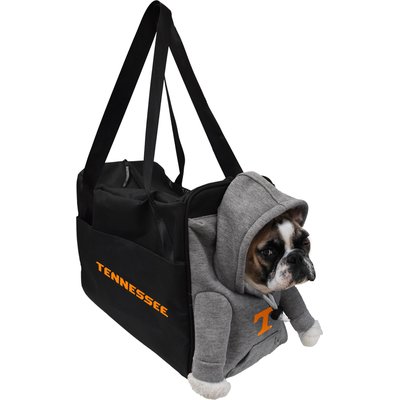Littlearth Littlearth NCAA Furry Fan Airline-Approved Dog & Cat Carrier Bag, Tennessee Volunteers