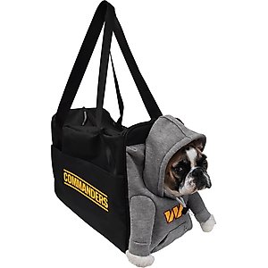 Littlearth Furry Fan Airline-Approved Dog & Cat Carrier Bag, Washington Commanders