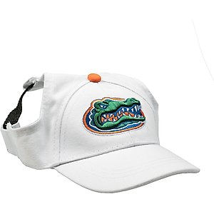 Littlearth NCAA Dog & Cat Baseball Hat, Florida Gators, Medium