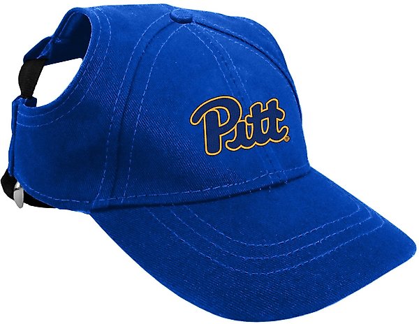 Show full view: Littlearth NCAA Dog & Cat Baseball Hat, Pittsburgh Panthers, Medium slide 1 of 3