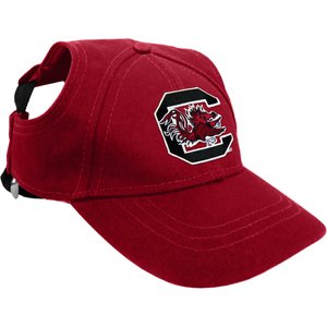 Littlearth NCAA Dog & Cat Baseball Hat, South Carolina Fighting Gamecocks, X-Large