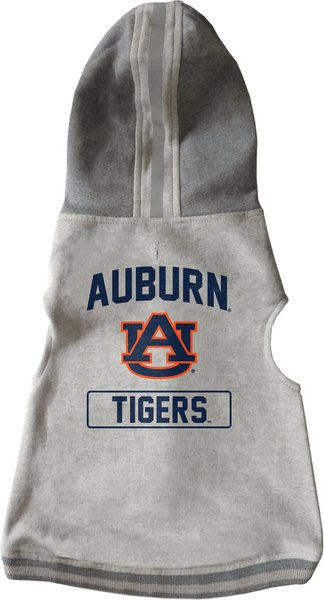Show full view: Littlearth NCAA Dog & Cat Hooded Crewneck Sweater, Auburn Tigers, X-Large slide 1 of 6