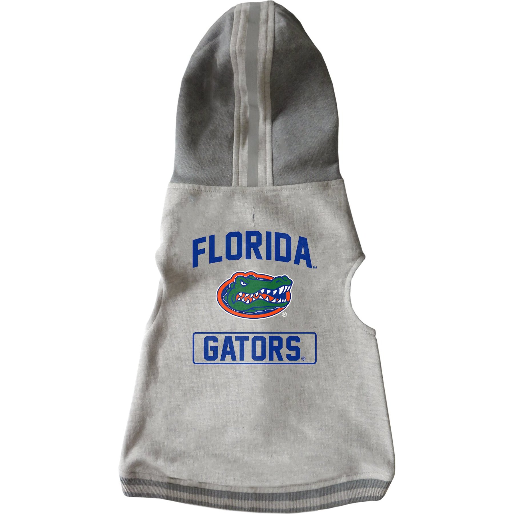 Littlearth NCAA Dog & Cat Hooded Crewneck Sweater, Florida Gators, Medium