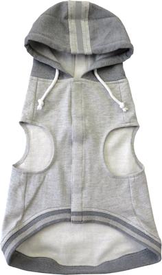 Show full view: Littlearth NCAA Dog & Cat Hooded Crewneck Sweater, Michigan Wolverines, X-Small slide 2 of 6