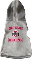 Littlearth NCAA Dog & Cat Hooded Crewneck Sweater, Ohio State Buckeyes, X-Large