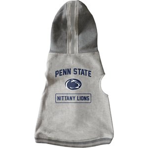 Littlearth NCAA Dog & Cat Hooded Crewneck Sweater, Penn State Nittany Lions, X-Small