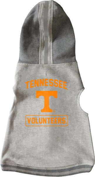 Show full view: Littlearth NCAA Dog & Cat Hooded Crewneck Sweater, Tennessee Volunteeers, Large slide 1 of 6