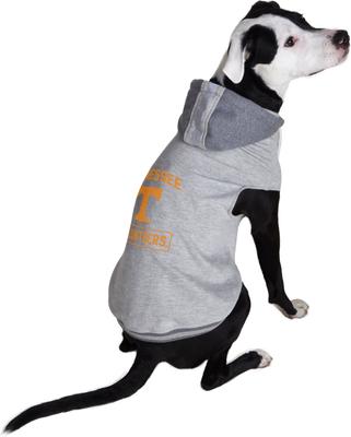 Show full view: Littlearth NCAA Dog & Cat Hooded Crewneck Sweater, Tennessee Volunteeers, X-Small slide 5 of 7