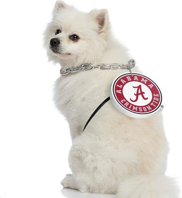 Show full view: Littlearth NCAA Fan Chain for Dogs & Cats, Alabama Crimson Tide slide 4 of 7