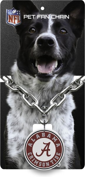 Show full view: Littlearth NCAA Fan Chain for Dogs & Cats, Alabama Crimson Tide slide 4 of 6