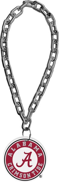 Show full view: Littlearth NCAA Fan Chain for Dogs & Cats, Alabama Crimson Tide slide 2 of 6