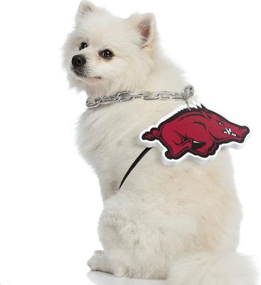 Show full view: Littlearth NCAA Fan Chain for Dogs & Cats, Arkansas Razorbacks slide 3 of 6