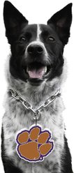 Littlearth NCAA Fan Chain for Dogs & Cats, Clemson Tigers