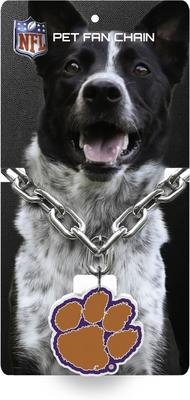 Show full view: Littlearth NCAA Fan Chain for Dogs & Cats, Clemson Tigers slide 4 of 6
