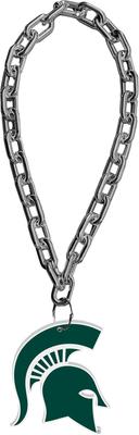 Show full view: Littlearth NCAA Fan Chain for Dogs & Cats, Michigan State Spartans slide 2 of 6