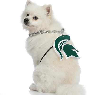 Show full view: Littlearth NCAA Fan Chain for Dogs & Cats, Michigan State Spartans slide 3 of 6