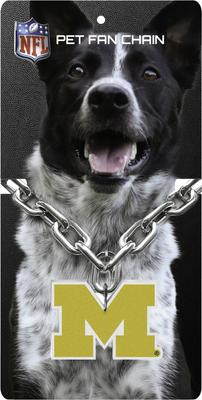 Show full view: Littlearth NCAA Fan Chain for Dogs & Cats, Michigan Wolverines slide 4 of 6