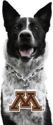 Littlearth NCAA Fan Chain for Dogs & Cats, Minnesota Golden Gophers
