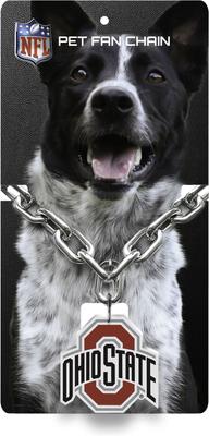 Show full view: Littlearth NCAA Fan Chain for Dogs & Cats, Ohio State Buckeyes slide 4 of 6