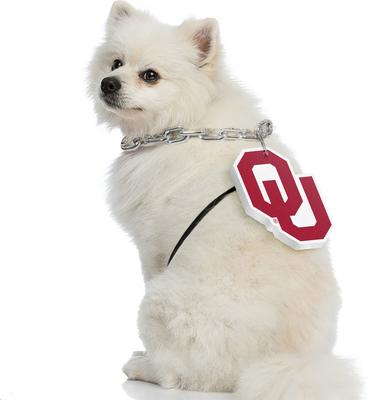 Show full view: Littlearth NCAA Fan Chain for Dogs & Cats, Oklahoma Sooners slide 3 of 6