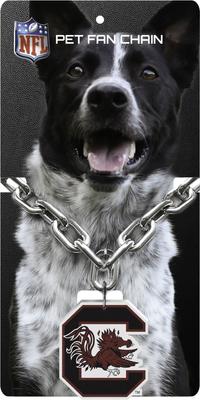Show full view: Littlearth NCAA Fan Chain for Dogs & Cats, South Carolina Fighting Gamecocks slide 4 of 6