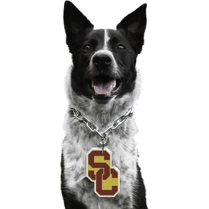 Littlearth NCAA Fan Chain for Dogs & Cats, USC Trojans