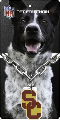 Show full view: Littlearth NCAA Fan Chain for Dogs & Cats, USC Trojans slide 4 of 6