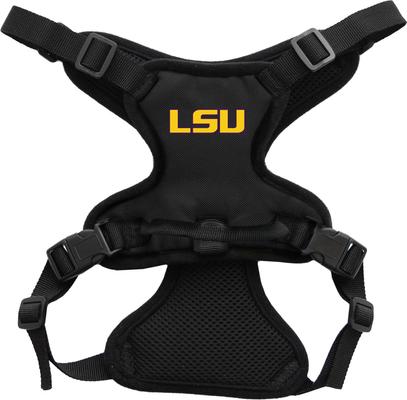 Show full view: Littlearth NCAA Front Clip Dog Harness, LSU Tigers, X-Small slide 3 of 6