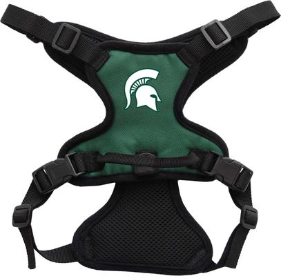 Show full view: Littlearth NCAA Front Clip Dog Harness, Michigan State Spartans, Small slide 3 of 6