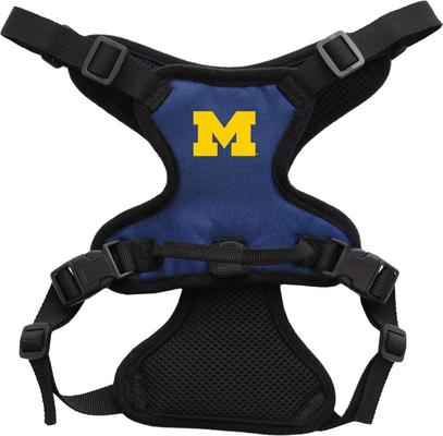 Show full view: Littlearth NCAA Front Clip Dog Harness, Michigan Wolverines, Large slide 3 of 6