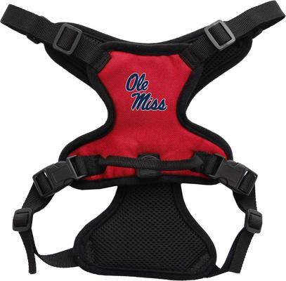 Show full view: Littlearth NCAA Front Clip Dog Harness, Mississippi Ole Miss Rebels, X-Large slide 3 of 6