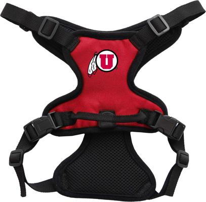 Show full view: Littlearth NCAA Front Clip Dog Harness, Utah Utes, X-Large slide 3 of 6