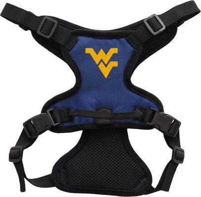 Show full view: Littlearth NCAA Front Clip Dog Harness, West Virginia Mountaineers, Large slide 3 of 6