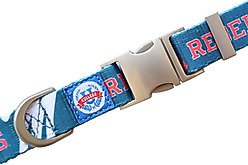 Littlearth NCAA Premium Dog & Cat Collar, Ole Miss Rebels, Medium
