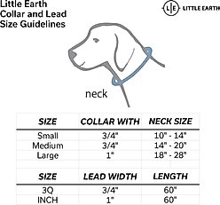 Littlearth NCAA Premium Dog & Cat Collar, Mississippi Ole Miss Rebels, Small slide 2 of 2