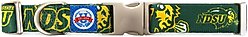 Littlearth NCAA Premium Dog & Cat Collar, North Dakota State Bison, Small