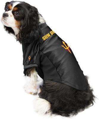 Show full view: Littlearth NCAA Stretch Dog & Cat Jersey, Arizona State Sun Devils, X-Large slide 4 of 7