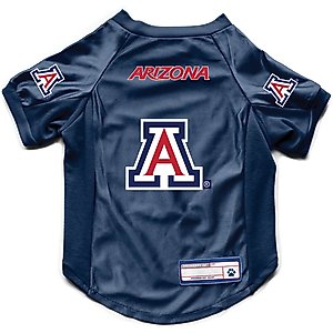 Littlearth NCAA Stretch Dog & Cat Jersey, Arizona Wildcats, Medium