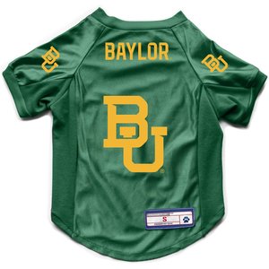 Littlearth NCAA Stretch Dog & Cat Jersey, Baylor Bears, Medium