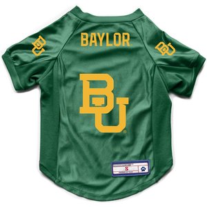 Littlearth NCAA Stretch Dog & Cat Jersey, Baylor Bears, X-Small