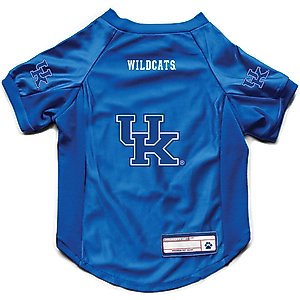 Littlearth NCAA Stretch Dog & Cat Jersey, Kentucky Wildcats, X-Large