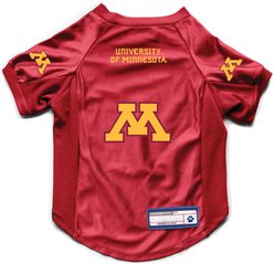 Littlearth NCAA Stretch Dog & Cat Jersey, Minnesota Golden Gophers, Small