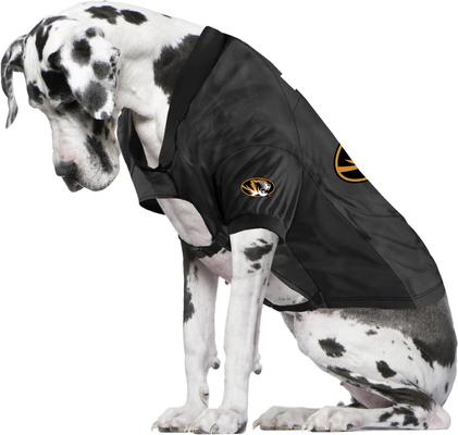 Show full view: Littlearth NCAA Stretch Dog & Cat Jersey, Missouri Tigers, Big slide 4 of 6