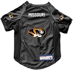 Littlearth NCAA Stretch Dog & Cat Jersey, Missouri Tigers, Small