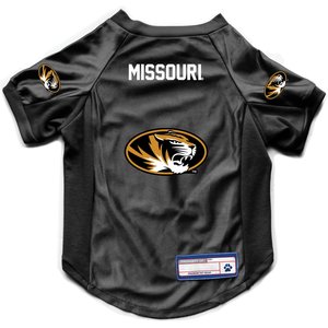 Littlearth NCAA Stretch Dog & Cat Jersey, Missouri Tigers, Small