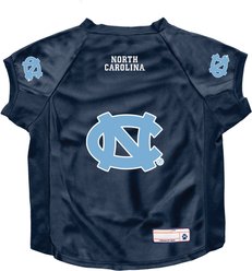 Littlearth NCAA Stretch Dog & Cat Jersey, North Carolina Tar Heels, Big Dog